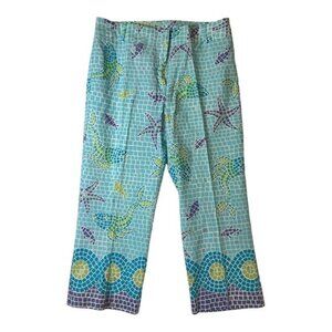 Lilly Pulitzer Blue CaprisCrop Pants-8